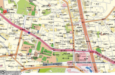 【地図】 | スカイコート後楽園ＷＥＳＴ