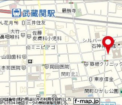 【地図】 | Ｌｉｂｅｒｏ武蔵関