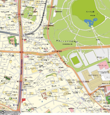 【地図】 | プレール渋谷松濤