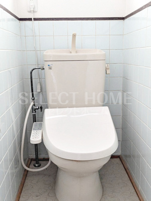 【トイレ】 | 本間アパートＣ | トイレです