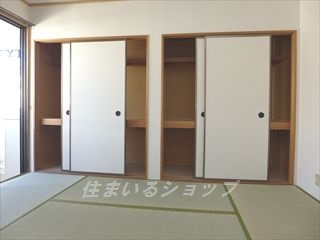 広島市安佐北区落合南３丁目のアパートの収納