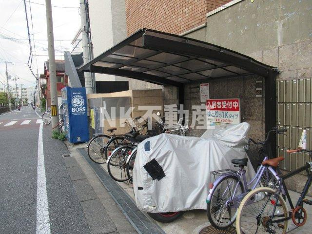 【その他】 | ハイツレバランス（長瀬賃貸） | 駐輪場です