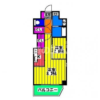 【間取り】 | リアンシエルブルー東比恵Ⅱ | リアンシエルブルー東比恵Ⅱの間取り