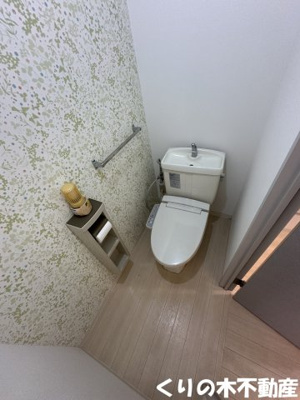 【トイレ】 | ヴィオラ片山D棟 | コンパクトで使いやすいトイレです