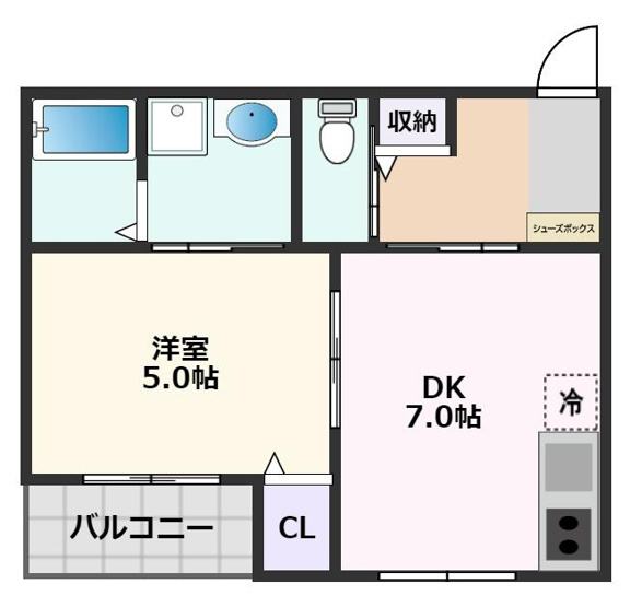 【間取り】 | フローリッシュ正雀本町