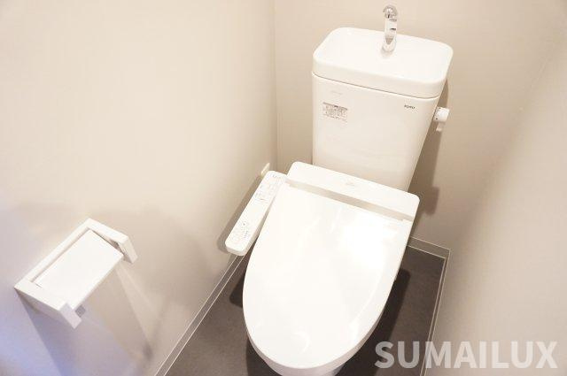 熊本市中央区黒髪３丁目のアパートのトイレ