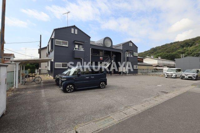 JAJAハイツの駐車場