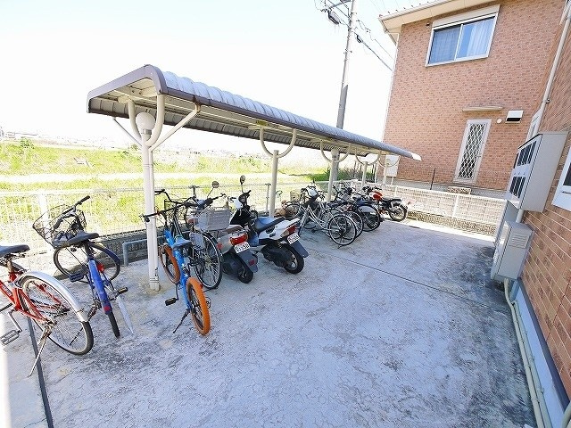 アンジュのその他共用部分|自転車置き場