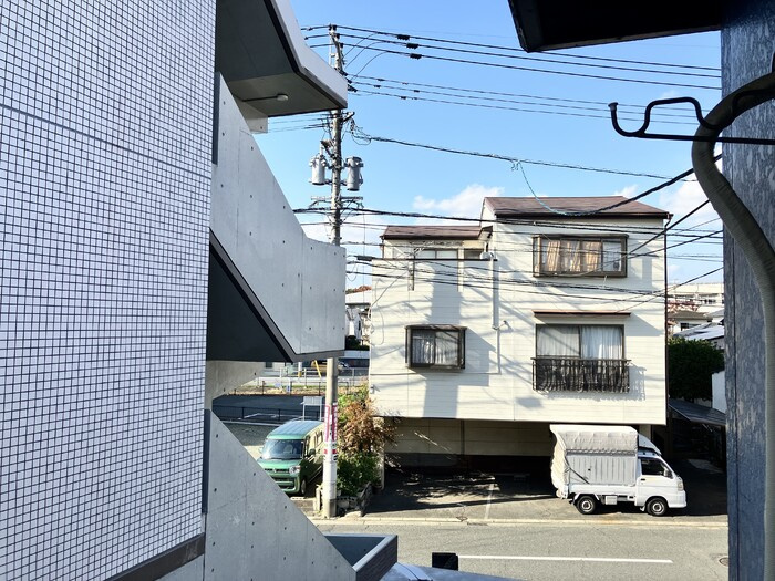 熊本市中央区新大江３丁目のアパートの展望