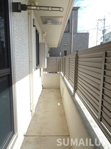 セジュール・マイのバルコニー