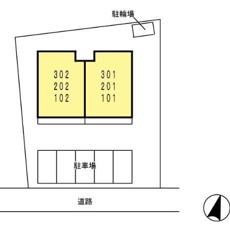 セジュール・マイの区画図