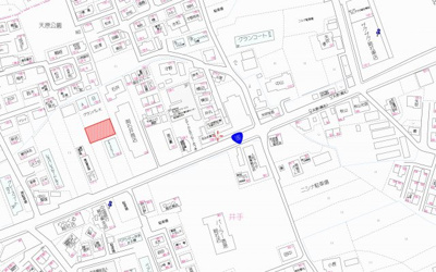 【地図】 | 総社市井手　グランパレK月極駐車場 | グランパレK　月極駐車場
