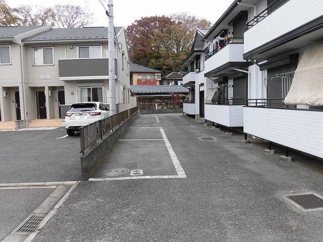 パークサイドヴィラの駐車場