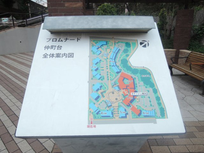 【地図】 | プロムナード仲町台3号棟 | 敷地内の案内図です。