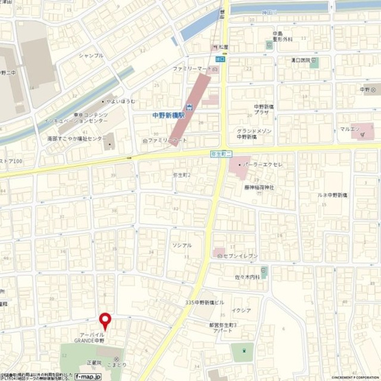 【地図】 | アーバイルＧＲＡＮＤＥ中野