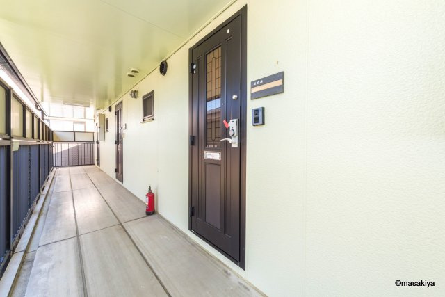 遊眠　β館のエントランス