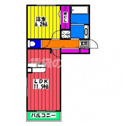 【間取り】 | ロイヤルコート空港南の間取り