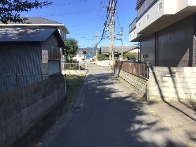 和歌山市松島・土地・56587の前面道路含む現地写真