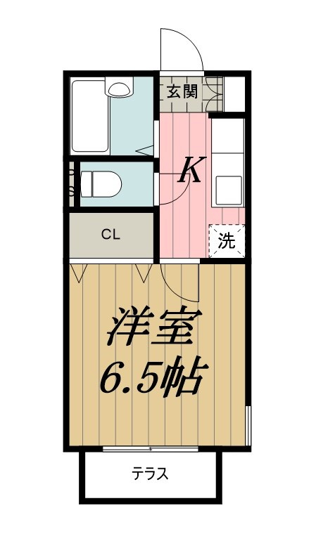 カサベルデ西千葉の間取り