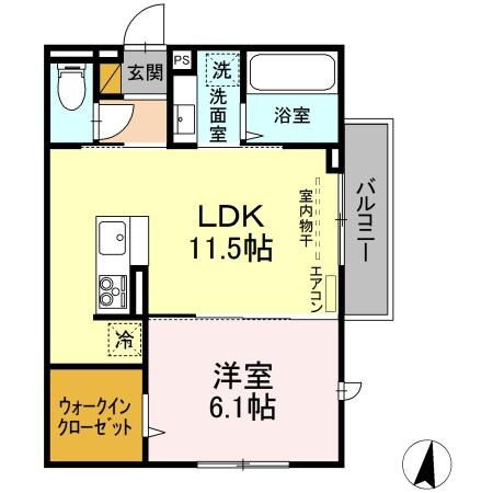 Forest Aの間取り