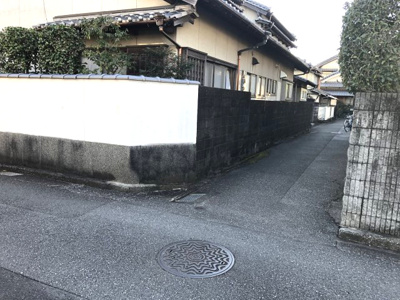 【前面道路含む現地写真】 | 高知市中水道売地