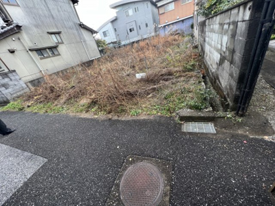 【前面道路含む現地写真】 | 高知市中水道売地