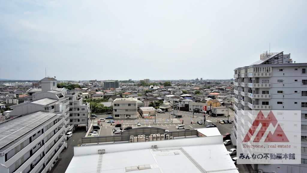 サンリヤン諏訪野町の展望|西側眺望です。