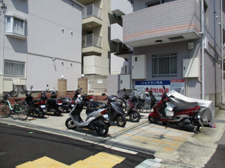 【その他共用部分】 | シャトラン弓木弐番館 | 自転車・バイク置き場