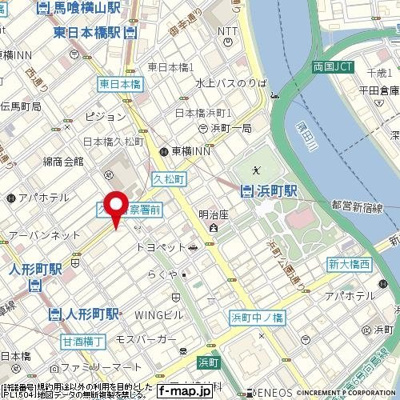 【地図】 | アフェクシオン日本橋人形町