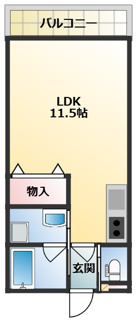 【間取り】 | Ｃａｎ Ｎｏｎ Ⅰ