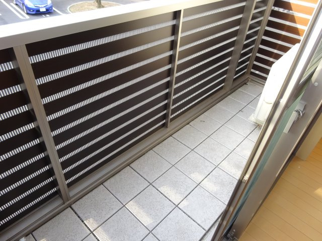 セレーナＡのバルコニー