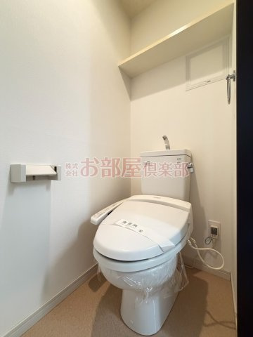 プリマヴェーラ一條のトイレ|落ち着いた色調のトイレです