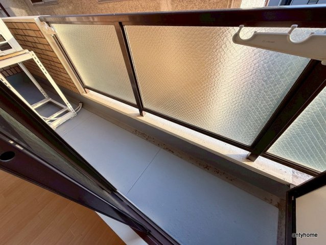 サンロイヤル柴島パート2　仲介手数料無料のバルコニー