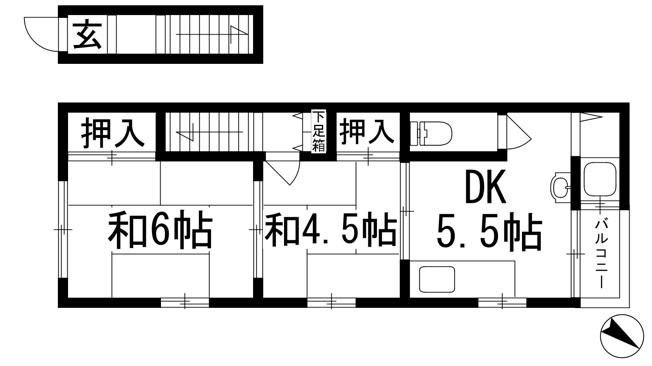 【間取り】 | みずほ荘
