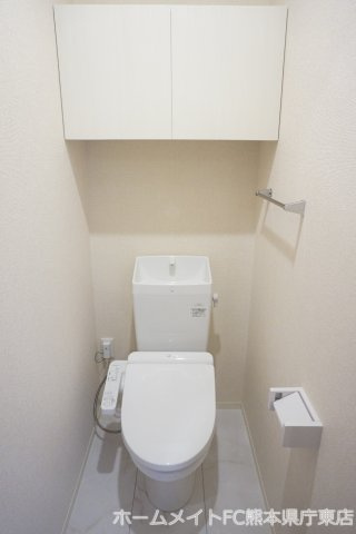 熊本市東区戸島２丁目のアパートのトイレ