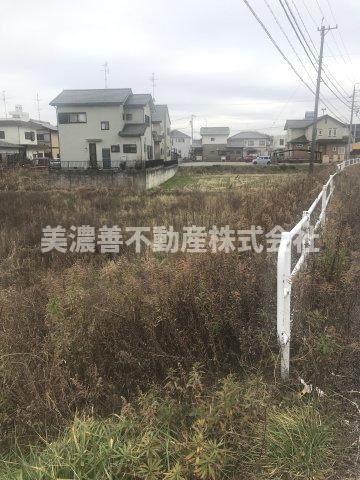 ５４１９５　羽島市正木町曲利土地の外観