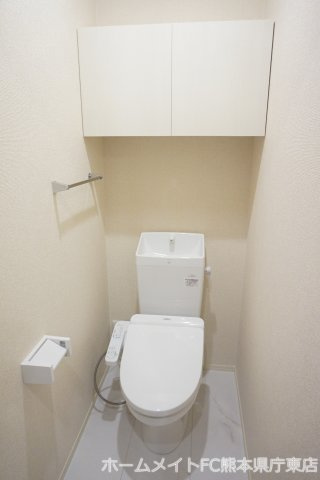 熊本市東区戸島２丁目のアパートのトイレ