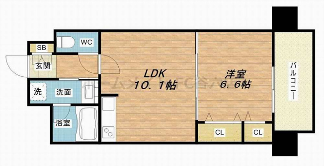 【間取り】 | ベリー海老江