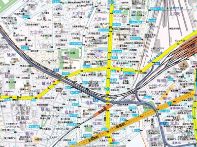 【地図】 | グランドメゾン新梅田タワー