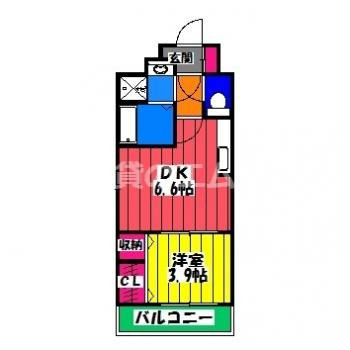 【間取り】 | エンブレイス博多駅南 | エンブレイス博多駅南の間取り