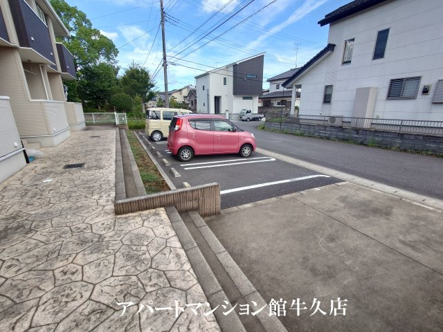 パークサイド・テラスの駐車場