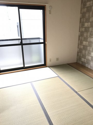 【和室】 | モンテカンパーニャ　Ｃ棟 | ６帖の和室