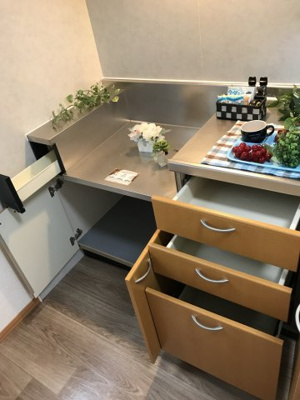 【収納】 | モンテカンパーニャ　Ｃ棟 | 収納が充実のキッチン