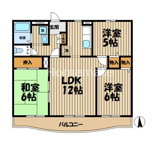 【間取り】 | ボヌール・アイ