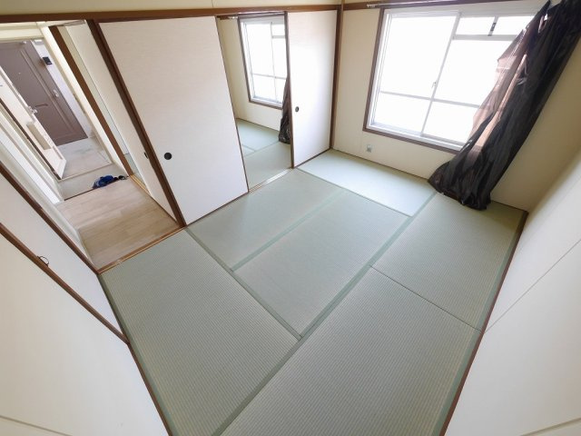 東垂水2号棟の寝室