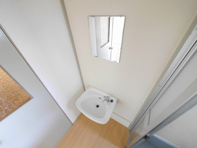 【洗面所】 | 明舞北住宅 | 独立洗面。