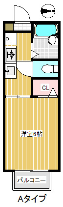 ヘイワハイツの間取り