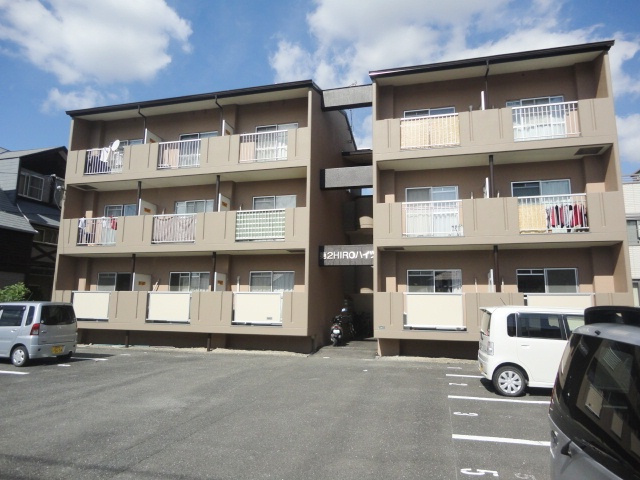 第2HIROハイツ【キャッシュバック対象物件】の外観|外観は落ち着いています