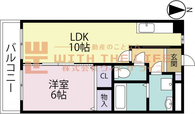 パシフィックパーク【キャッシュバック対象物件】の間取り