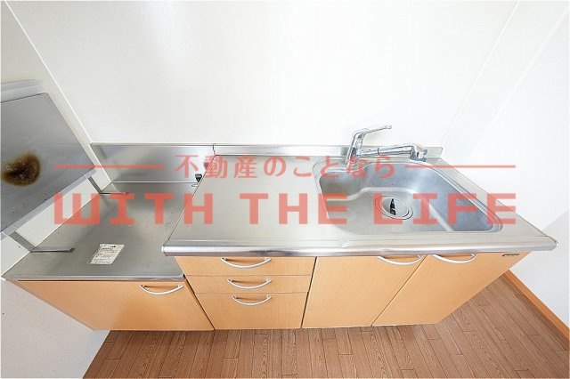 セジュールシャンスⅡ【キャッシュバック対象物件】のキッチン|キッチンでお料理をお楽しみください